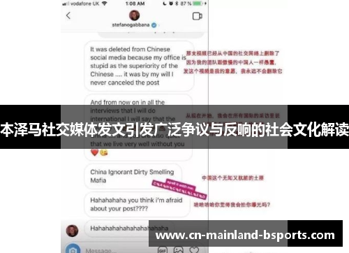 本泽马社交媒体发文引发广泛争议与反响的社会文化解读