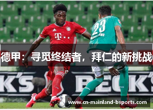 德甲：寻觅终结者，拜仁的新挑战